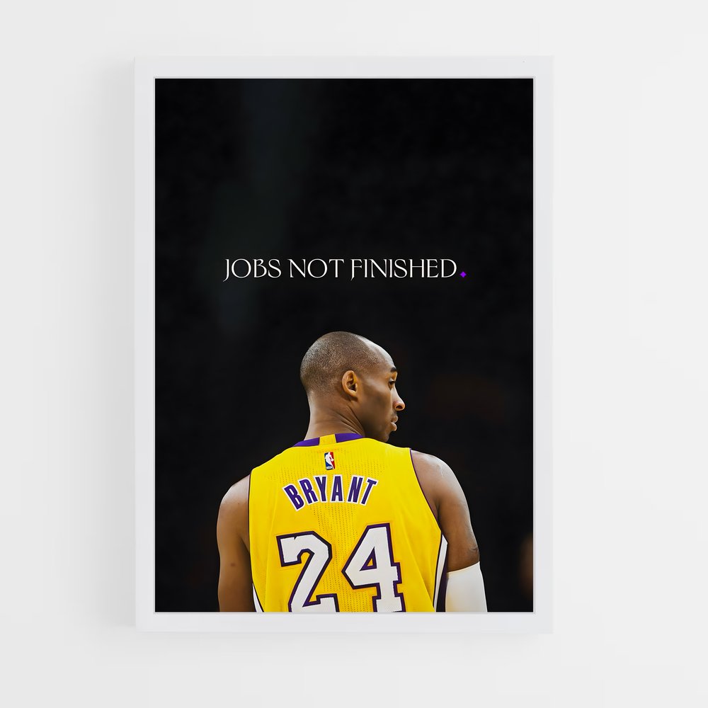 Poster Kobe de rythme – affiche Basketball (vue 3)